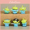 Set mit 6 dreiaugigen Monster Anime Cartoon Alien Actionfiguren Spielzeugfiguren