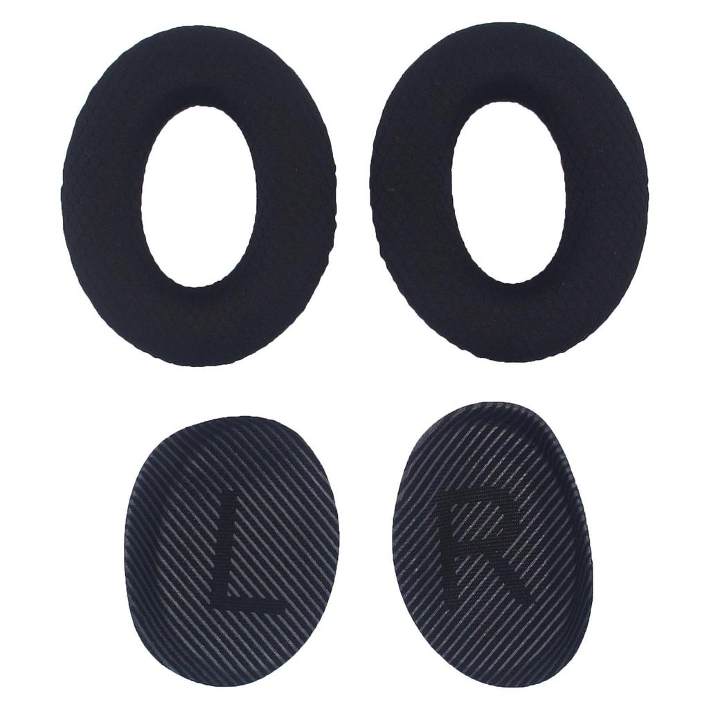 Compatible Earpads for Bose QC35 & QC35 II: Protein Leather, Sponge Cushions.