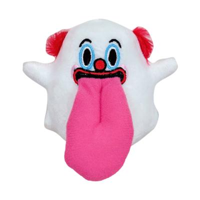 Spitting Tongue Plush Keychain Ornament Cute Little Ghost Hanging Decoration for Backpack Type 1