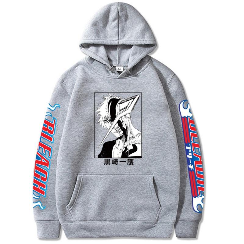 Kurosaki Ichigo BLEACH Hoodie Men Women Sweatshirt Print Unisex Streetwear Style Autumn Winter Fashion Tops Clothes