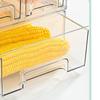 Fresh Keeping Refrigerator Storage Box Stackable Cosmetic Display Case  for Kitchen