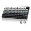 Herní klávesnice ATTACK SHAKR X820ULTRA – Bezdrátová mechanická klávesnice, Bluetooth/Kabelová, 3-režimová, Vyměnitelné spínače, 75 %, Lineární, RGB, PBT