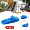 10 Heavy Duty Tarp Clamps, Tent Fixed Awning Thumb Screws for Tarps, Boat Covers And