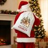 Personalized Woodland Christmas Bag Kids Xmas Gift Sack Large Reusable Present Bag Special Delivery Sack Christmas Santa Bag