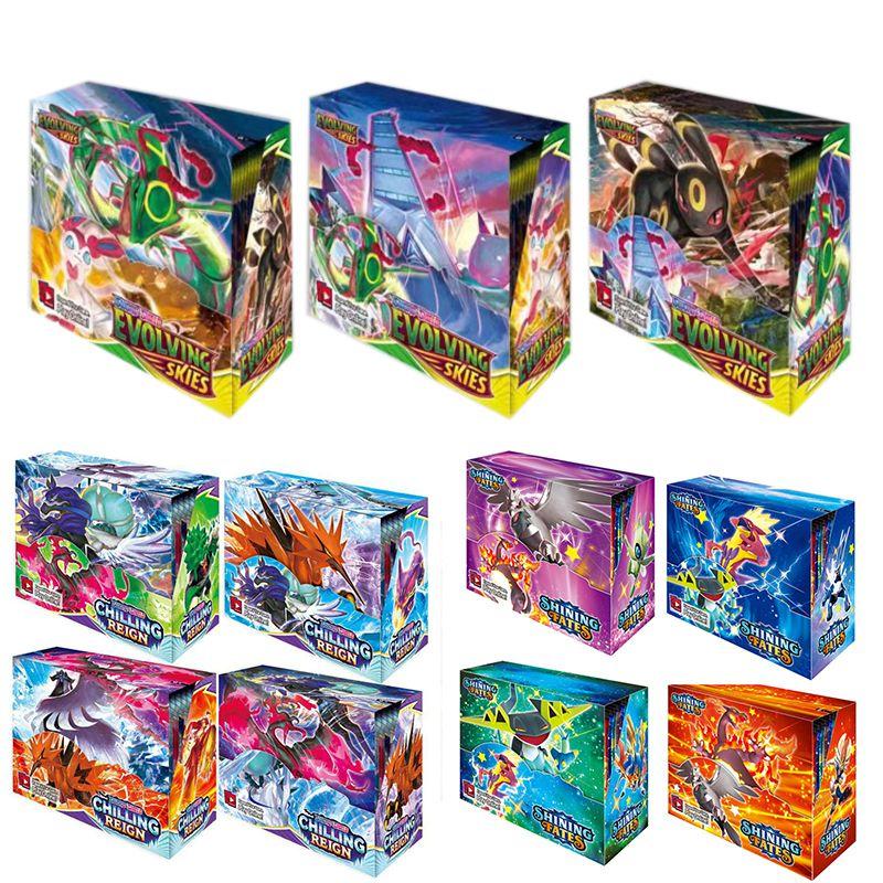 Cards 360pcs Sword Shield Evolving Skies Shining Fates Reign Chilling