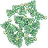 20Pcs Christmas Tree Beads Silicone Focal Beads Silicone Charms Keychain Making Kit Spacer Bead for Beaded Pen DIY Jewelry Craft Garland