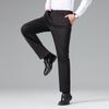 ROMON Men's Business Casual Straight Leg Trousers