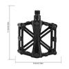 Road Mountain Bike Pedals Non-Slip & Durable X-shaped Bicycle Foot Pedal for Road And Leisure Bikes