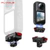 Flymile Magnetic Quick Release Mount for Insta360 X6 X5 Ace Pro 2 Rotate Extension Bracket With 1/4″ Screw/2 Claws Adapter Base