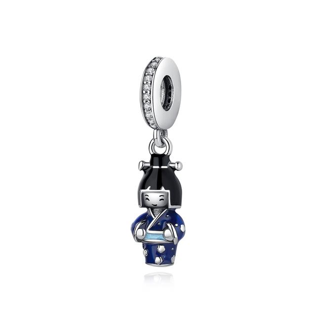 Original 925 Sterling Silver Charm Bead Travel London Bus Motorcycle Suitcase Charms Fit Fashion Bracelets Women Diy Jewelry