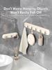 Kitchen Hook Wall Mounted Non Perforated Door Adhesive Hook Behind Bathroom Hook Waterproof And Moisture-Proof High Load-Bearing