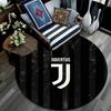 Juventus Football Club3 Round Area Rug,Carpet Rug for Living Room Bedroom Sofa Playroom Decor,Non-slip Floor Mat