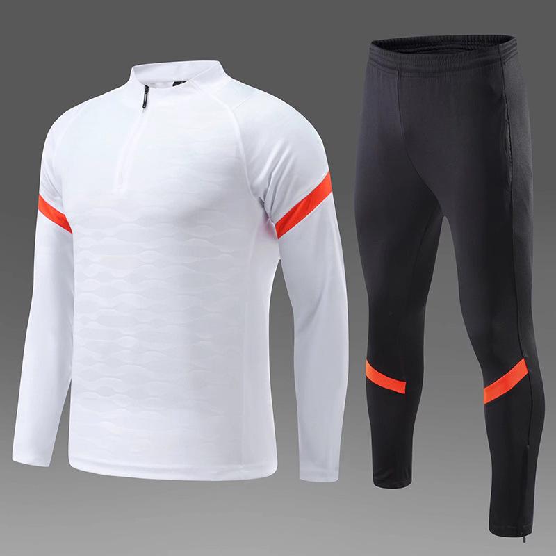 Men's & Children's 2022 Autumn Quick-Dry Half-Zip Football Training & Running Suit