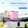 Mountaineering Goggles, Anti-Uv, Special Outdoor Cycling Glasses, Motorcycle Windproof and Sandproof, Can Be Worn over Prescription Glasses