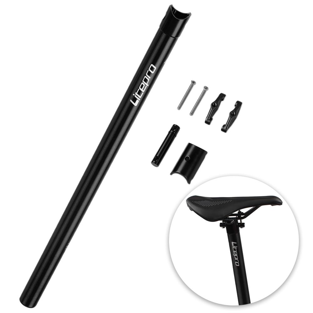 Buy Bike Seat Pole Lightweight Seatpost Folding Bicycle Seat Tube