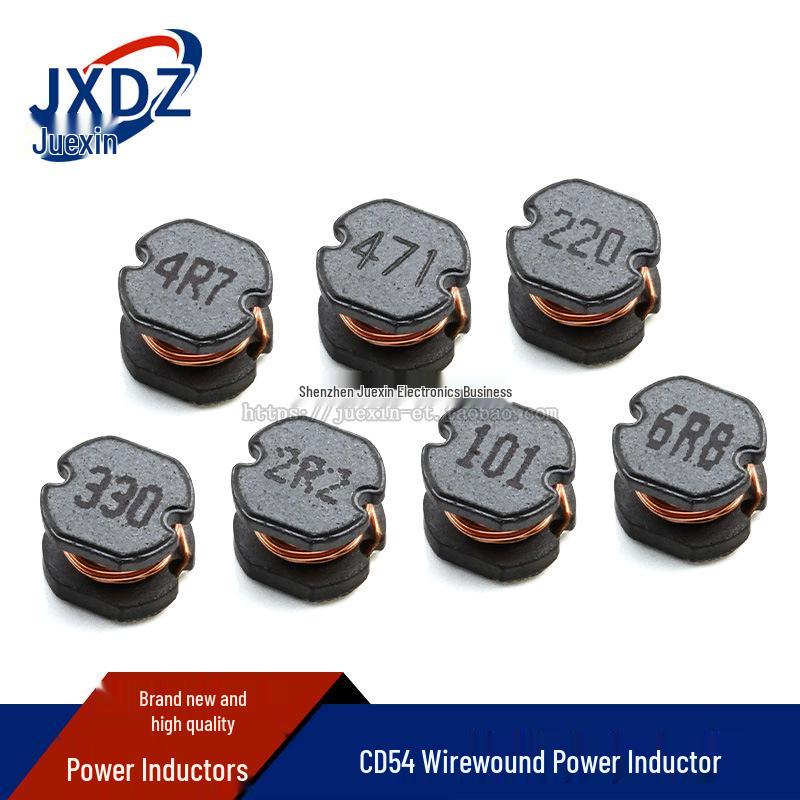 CD54 SMD Wirewound Power Inductor: 2.2uH to 330uH