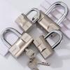 Stainless Steel Heavy Duty Padlock Rust Proof Safely Anti-theft Padlock with Keys Waterproof Gate Locks