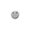 S925 Sterling Silver 3D Smiley Face Charm Bracelet Spacer Bead