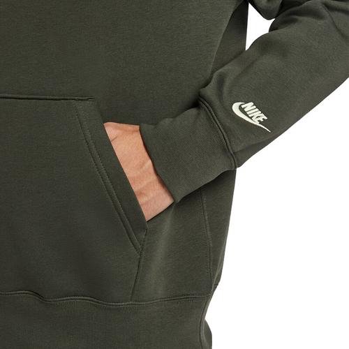 Nike Men's Sports Casual Pullover Hoodie In Dark Green