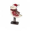 Long Legs Bird Figurine Ornament 2D Flat Holiday Tabletop Decor Christmas Bird Statue  Christmas