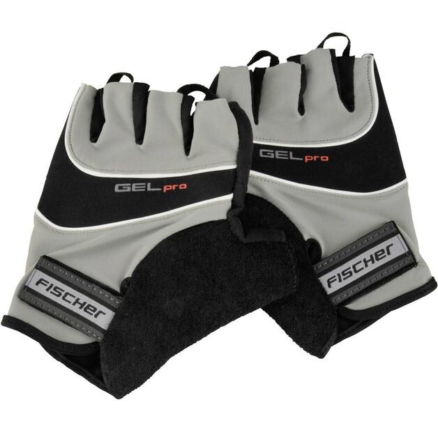 Велоперчатки Fischer Sport (чёрные) S