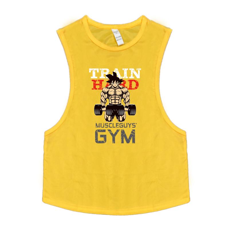 Muscleguys Sports Fitness Vest Quick-drying Jersey Summer Loose Basketball Tank Top Running Training Men's Sleeveless Gym Clothes