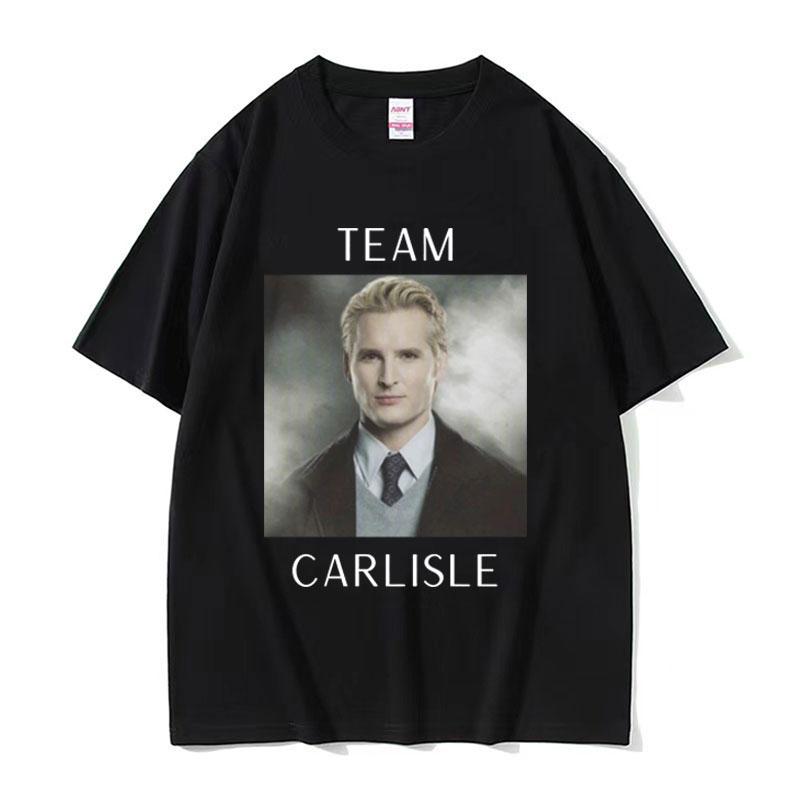 I Love Hot Dads Tshirt The Twilight Saga Charlie Swan Billy Burke Graphic Tshirts Unisex Women Cotton Oversized T Shirt Streetwear