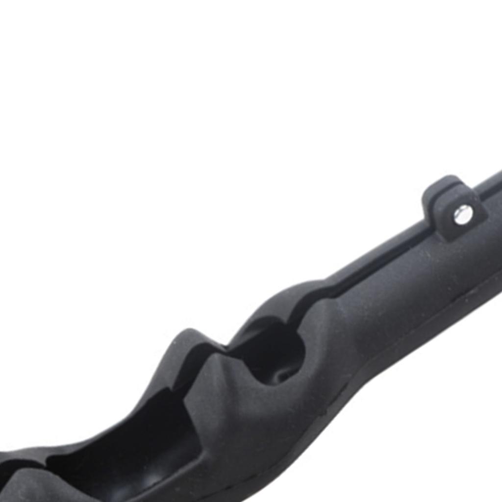 Golf Grip Trainer Anti Slip Ergonomic Rubber Golf Grip Training Aid for Correcting Hand Position Black