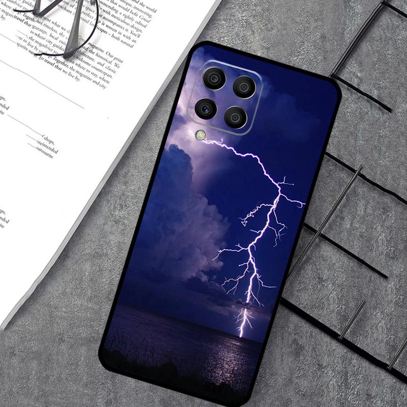 Sky Lightning Style Case For Samsung Galaxy M15 M11 M12 M13 M14 M06 M16 M36 M56 M31 M53 M32 M52 M35 M55 M34 M54