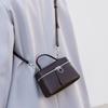 2026 New Genuine Leather Women Bowling Tote Bag Soft Cowhide Leather Commute Shoulder Crossbody Bag Luxury Designer Handbags