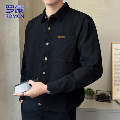 Men's Autumn/Winter Long-Sleeve Casual Shirt