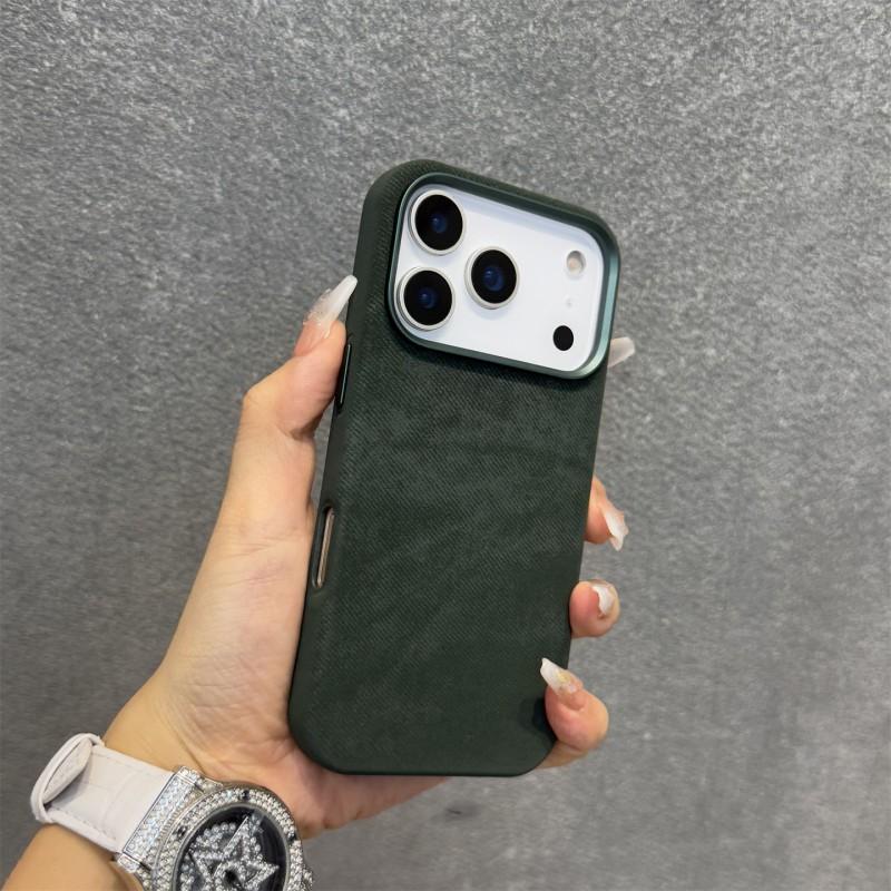 Flannel Lined Magnetic Phone Case IPhone 17 Pro Max 16 15 14 13 12 Full Body Shockproof Protective Cover