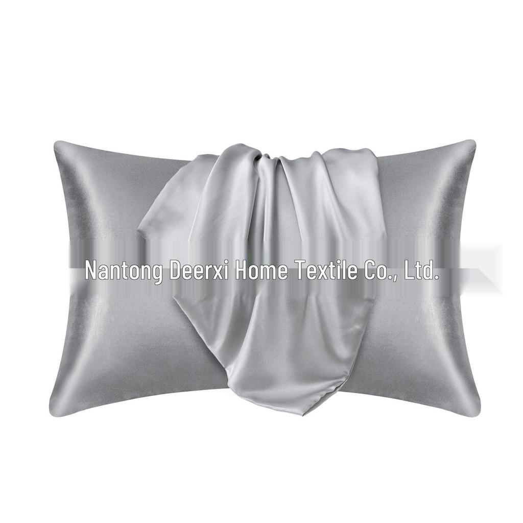 Silk Satin Envelope Pillowcase Pair for Cross-Border Trade