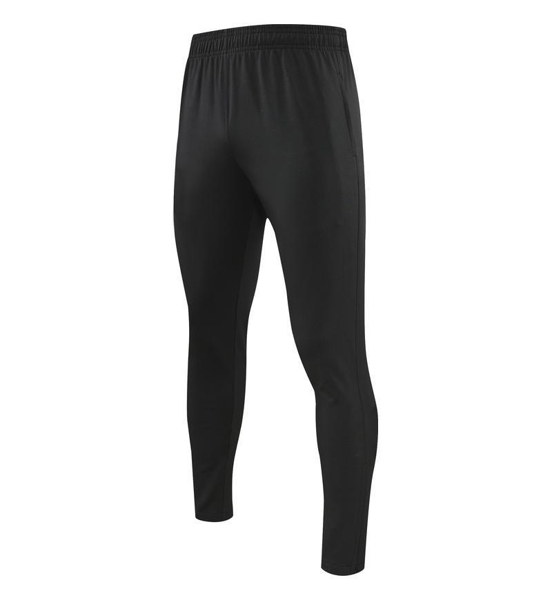 Unisex Long Sleeve Half-Zip Football Training Set for Adults  Kids - Spring/Fall Large