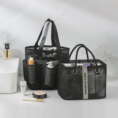 Vanntett bærbar badeveske og håndkleoppbevaringskurv for menn