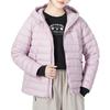 Under Armour Solid Color Sports Windproof Hooded Zipper Down Jacket Women Outerwear Purple 1372648-694