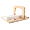 ABWR-Wooden Soap Cutter, Steel Wire Manual Making Cutting Machine Board Butter Cheese Slicer Ruler Professional