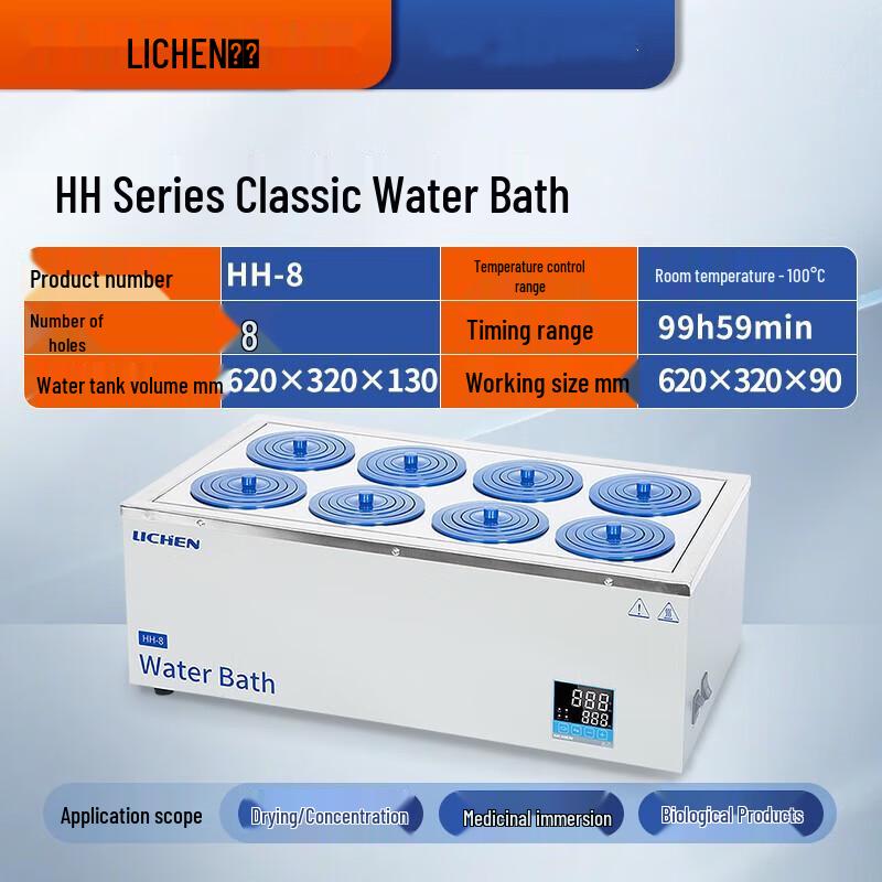 LICHEN Electric Digital Thermostatic Water Bath