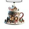 Coffee Cup Christmas Ornament Acrylic Hot Cocoa Tree Pendant Ornaments 2025 Christmas Decorations Xmas Navidad Party Supplies