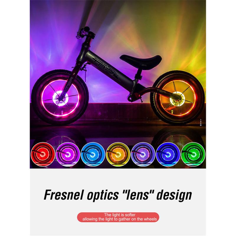 

A13 светодиодный светильник для велосипедного колеса, водонепроницаемый балансир, умный датчик вибрации, фонари для езды на спицах