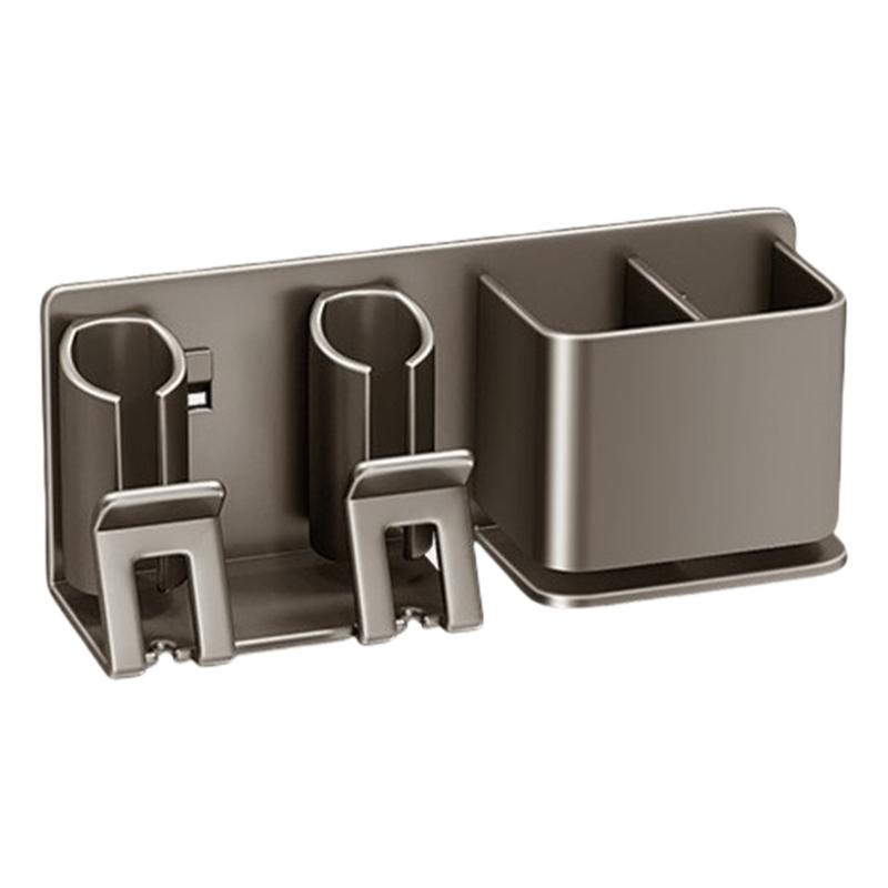 

Saving Aluminum Toothbrush Rack Bathroom Toothbrush Storage Toothbrush Organizes Simple Installation for Bathroom