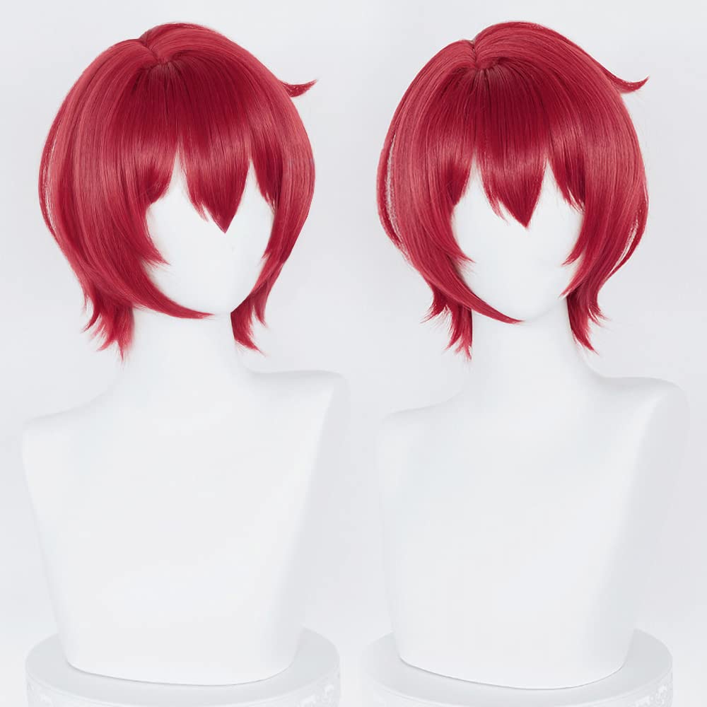 Cat Castle Suou Tsukasa Cosplay Wig from Ensemble Wig for Anime and Includes Wig Stars! Heat-Resistant Costumes, Parties, Events, More. Net.