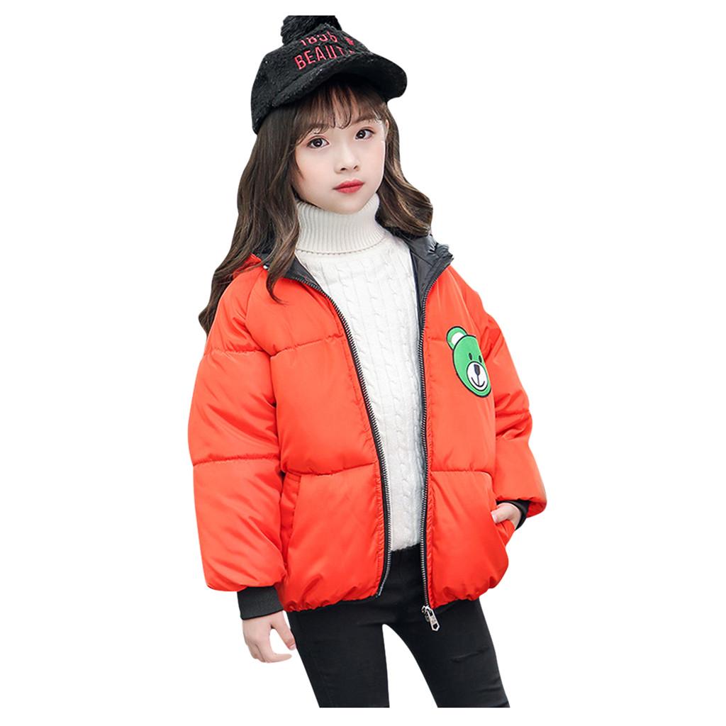 Kids Baby Boys Girls Animal Cartoon Coat,kaiCran Striped Cotton Lining Zip Warm Jacket Outfits Clothes