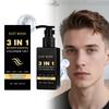 Men's Triple-Action Shower Shampoo 50ml Per Bottle, with Premium Perfume Formula, Deep Cleansing, Long-lasting Fragrance, Instantly Cleanses