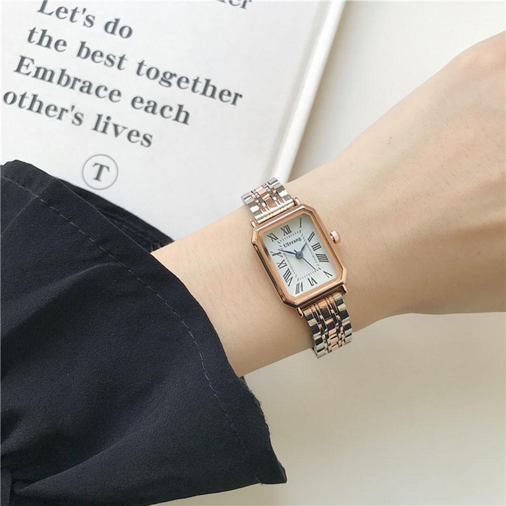 Women's Stainless Steel Band Fashion Quartz Watch For Christmas Birthday Gifts