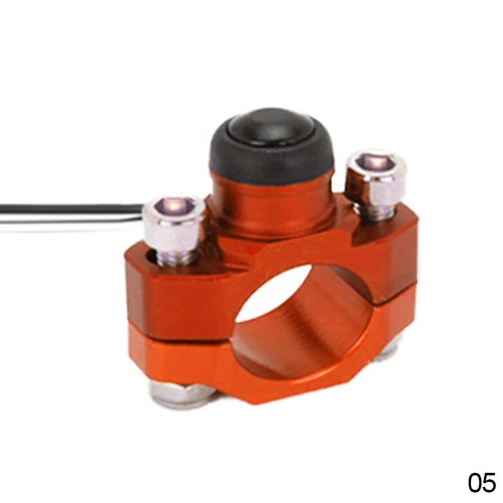 

Универсальная кнопка аварийного отключения двигателя для мотоцикла с ЧПУ с вращающимся зажимом для HONDA YAMAHA YZF WRF CRF EXC XCF 125 250 оранжевый