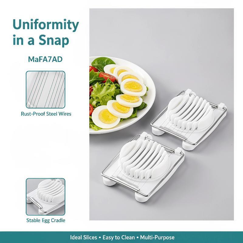 Stainless Steel Egg Slicer Banana Cheese Cutters Kitchen Cooking Gadget For Sandwiches Household Egg Slicer