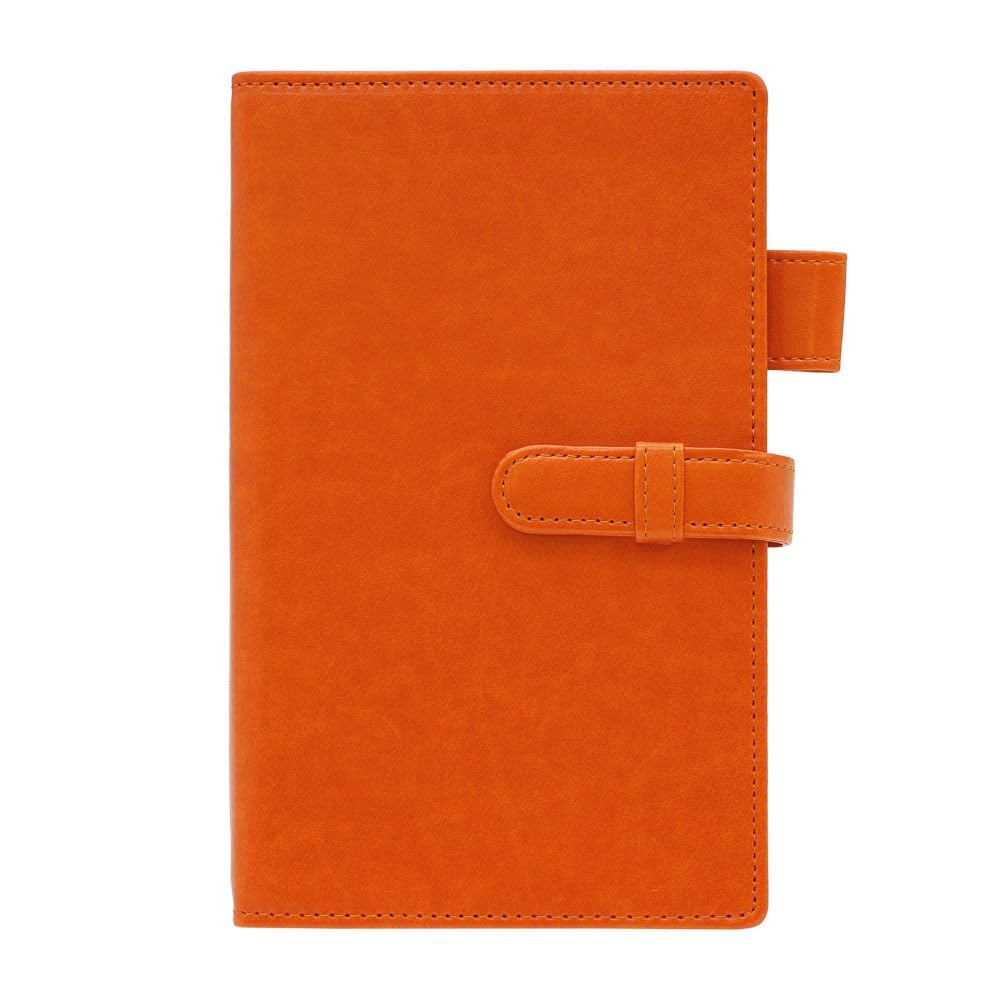 

Gulfstream System Bible PU Ring Diameter 15mm Notebook, Size, Leather, [Orange] GPU-6BB-03