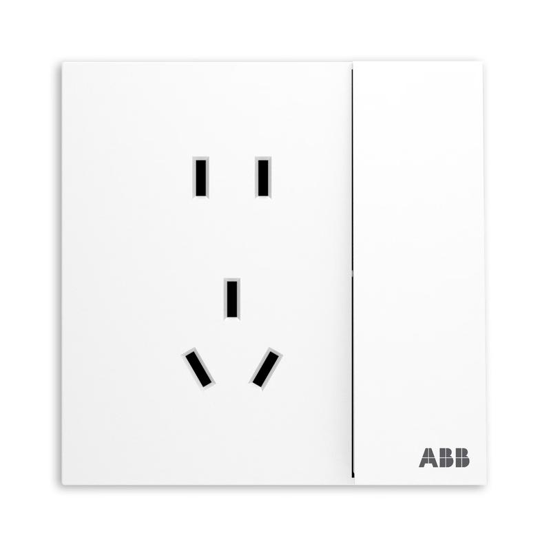 ABB Yingzhi Series White Switch & Socket Panels