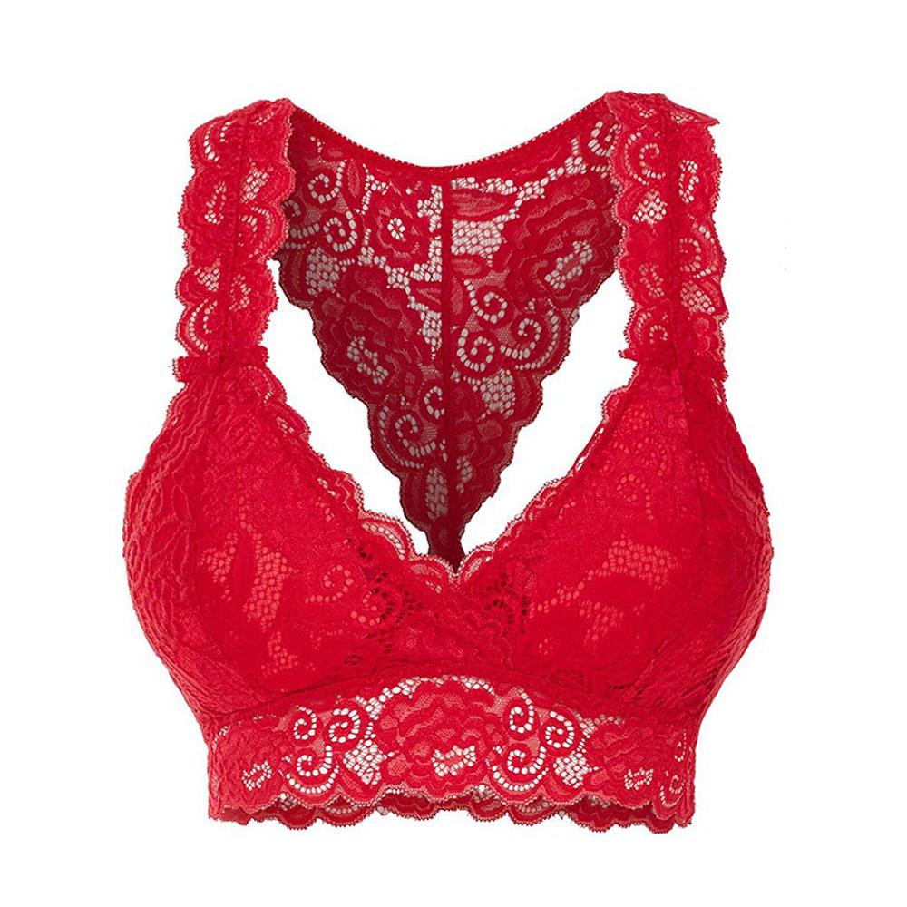 Womens Lace Sexy Bralette Underwear Push Up Bra Brassiere Lingerie Top Bras 